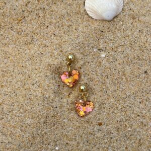 Boucles Coeur de Marie - Sable poudré
