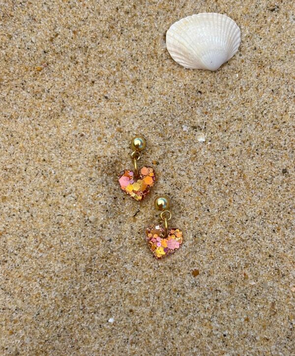 Boucles Coeur de Marie - Sable poudré