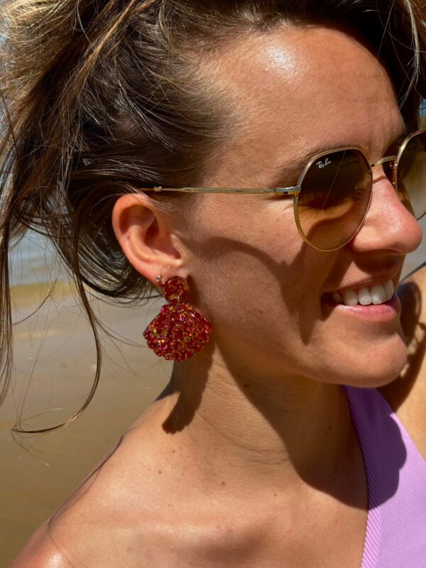 Boucles Éclat d'écume - Blanc nacré – Image 3