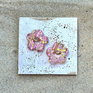 Boucles Hibiscus - Chaleur d'Ocre