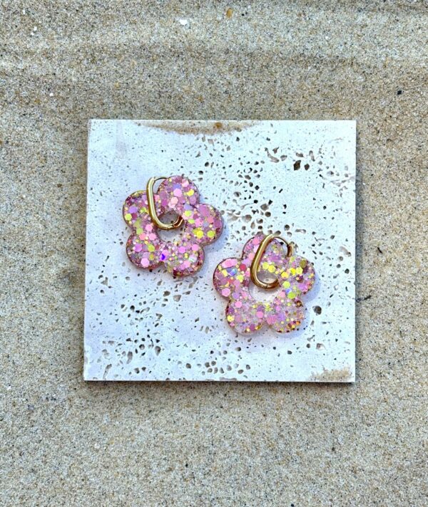 Boucles Hibiscus - Chaleur d'Ocre