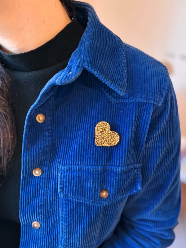 Pin's Éclats nomades - Champagne doré – Image 4