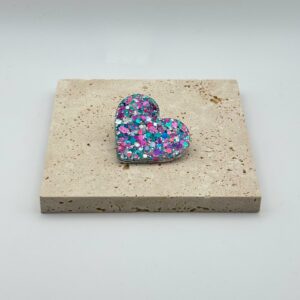 Pin's Éclats nomades - Ciel sucré (coeur)