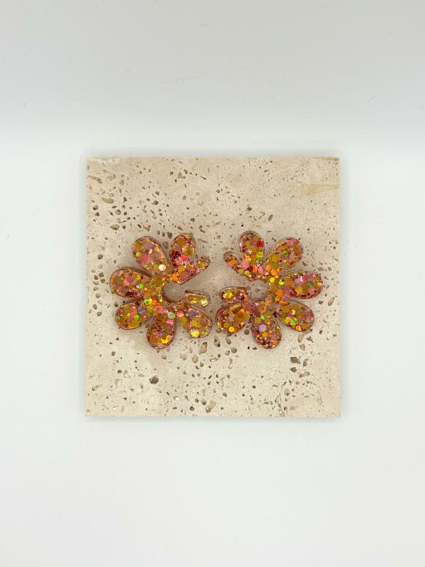 Boucles Passiflore - Chaleur d'ocre