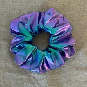 Chouchou bleu sirène