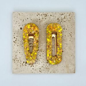 Barrette - Jaune or