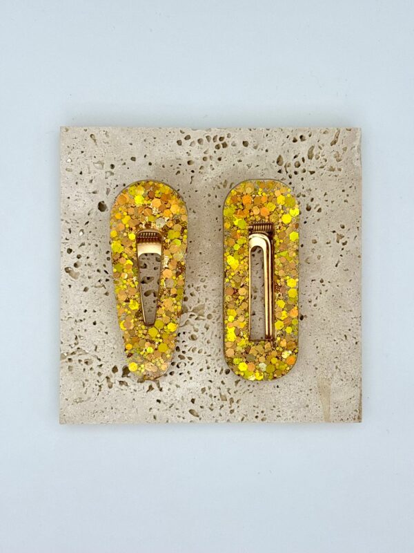 Barrette - Jaune or